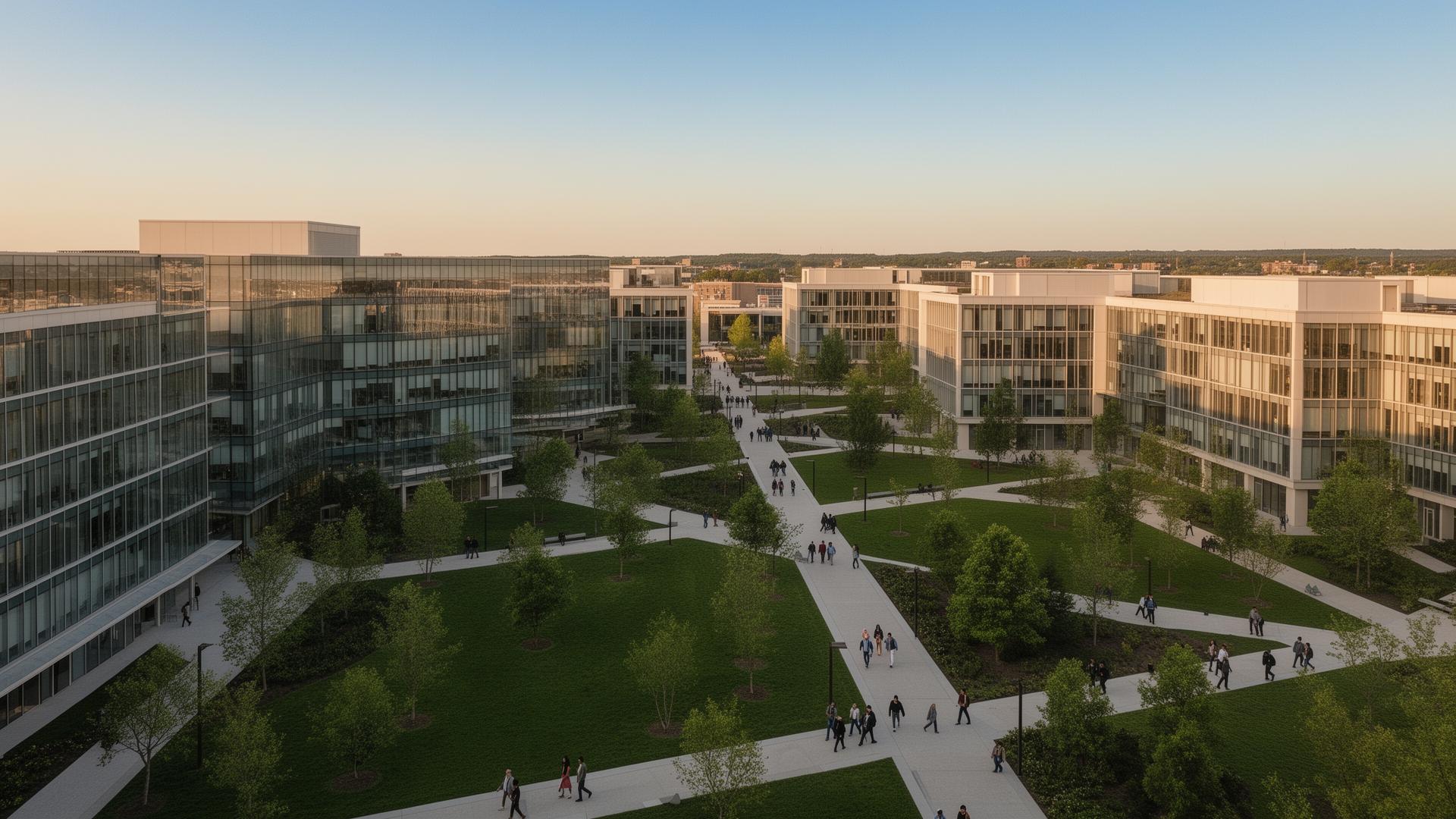 Moderner Campus